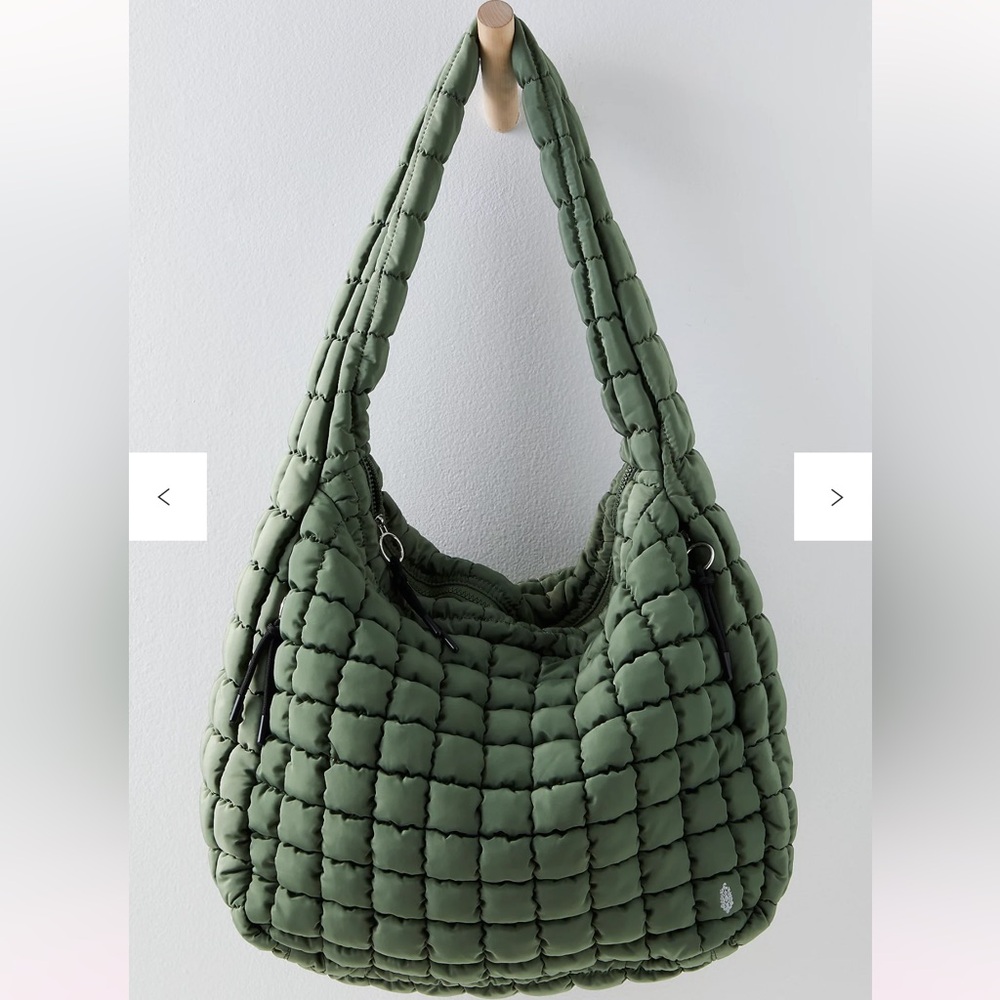 Free People Quilted Carryall Bag